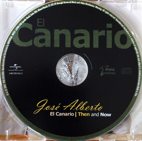 José Alberto 'El Canario' : Then And Now (CD, Album)