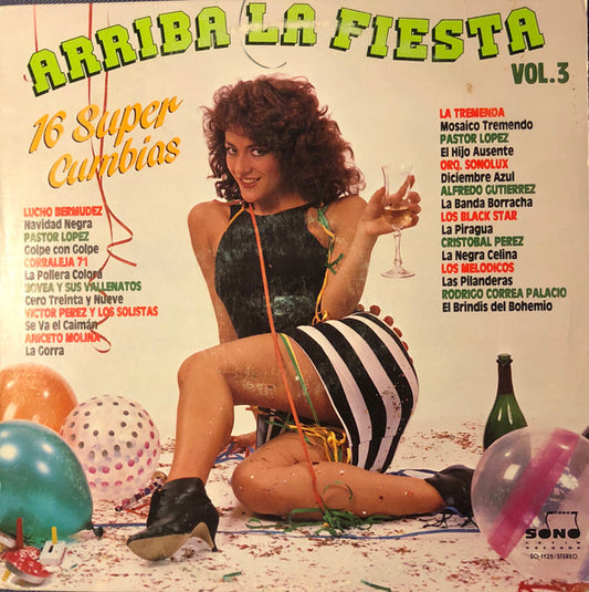 Various : 16 Super Cumbias (LP, Comp)