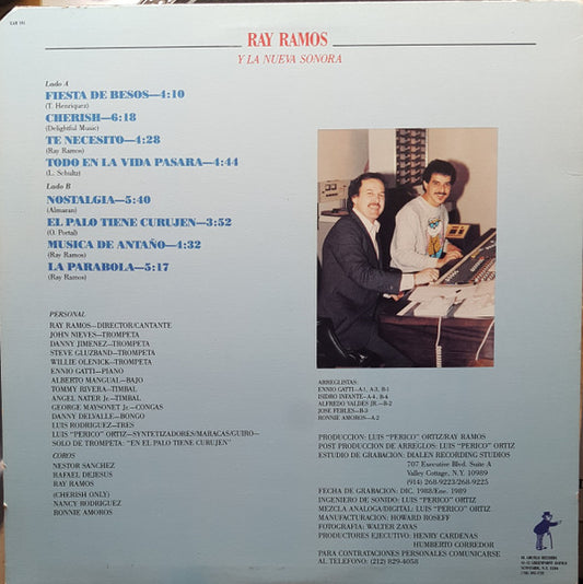 Ray Ramos Y La Nueva Sonora : Fiesta De Besos (LP, Album)