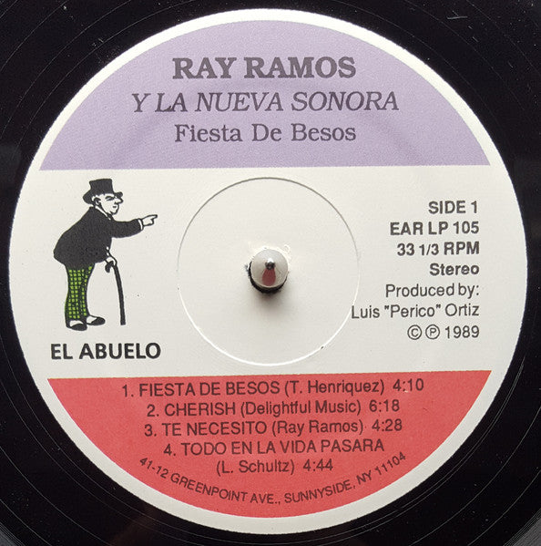Ray Ramos Y La Nueva Sonora : Fiesta De Besos (LP, Album)