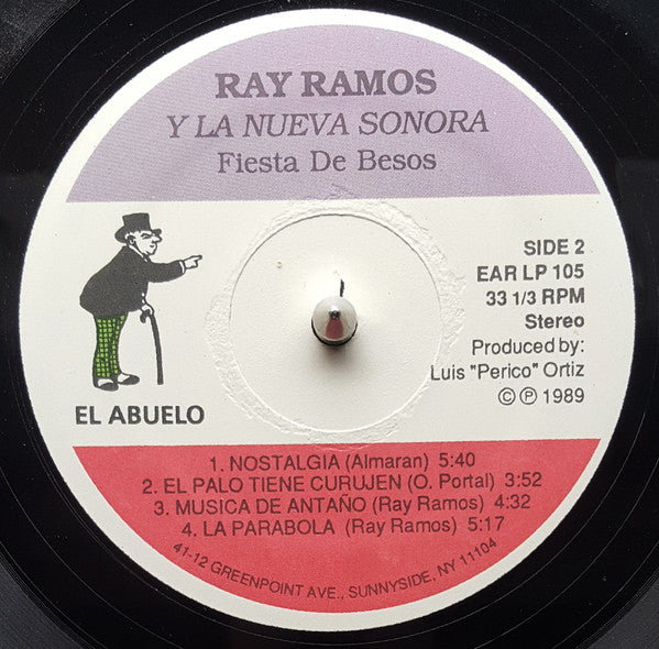 Ray Ramos Y La Nueva Sonora : Fiesta De Besos (LP, Album)