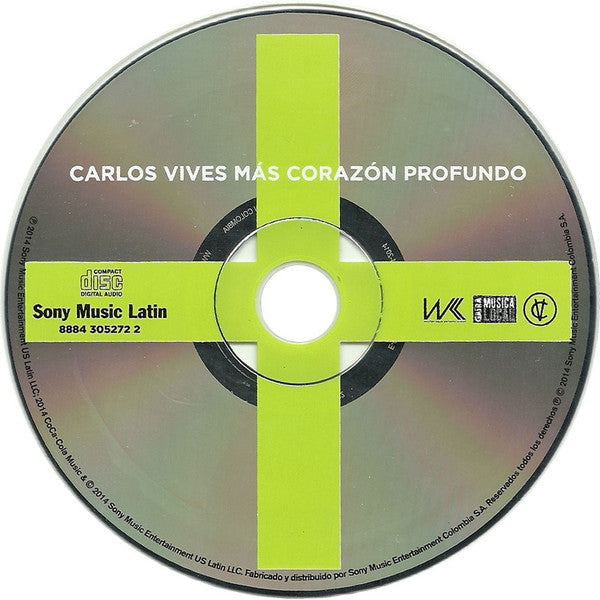 Carlos Vives : Más Corazón Profundo (CD, Album)