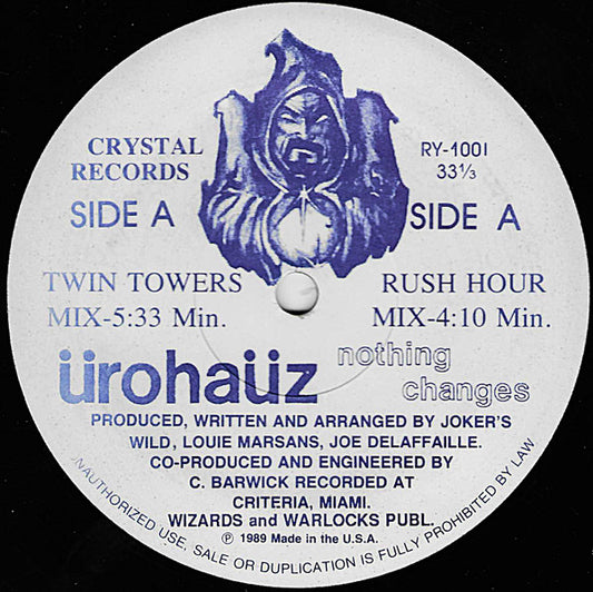 Ürohaüz : Nothing Changes (12")