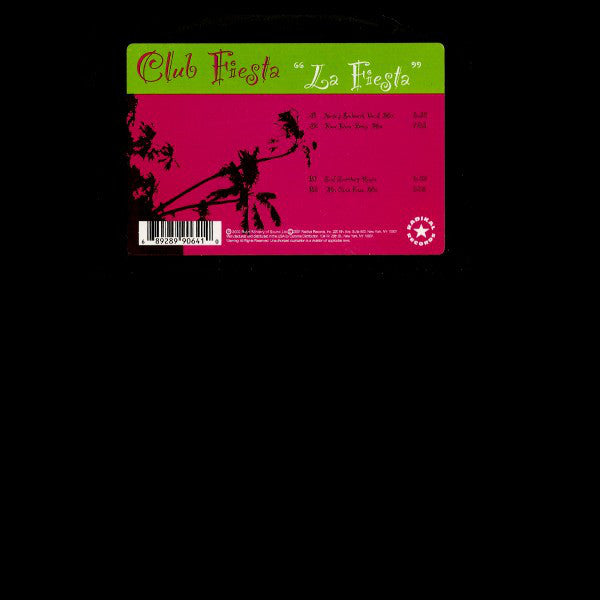 Club Fiesta : La Fiesta (12")