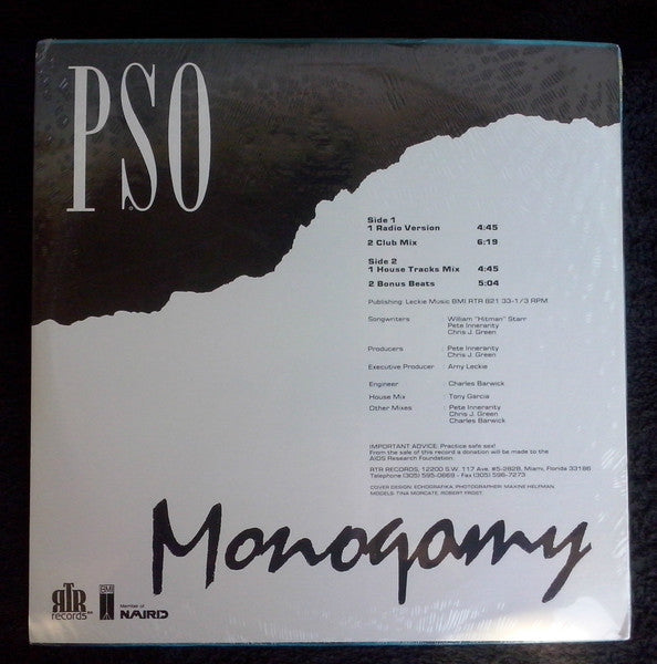 PSO : Monogamy (12")