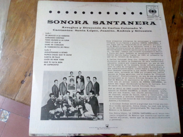 Sonora Santanera : Sonora Santanera  (LP, Album, Mono)