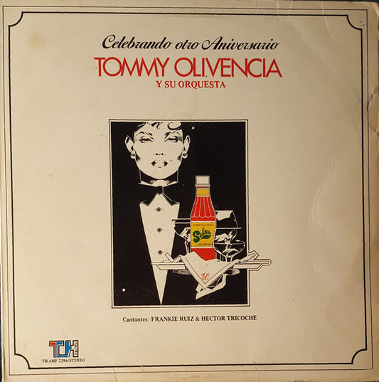 Tommy Olivencia Y Su Orquesta Cantantes: Frankie Ruiz & Hector Tricoche : Celebrando Otro Aniversario (LP, Album)