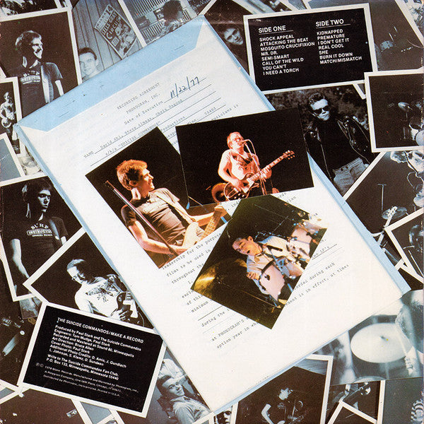 The Suicide Commandos : Make A Record (LP, Album)