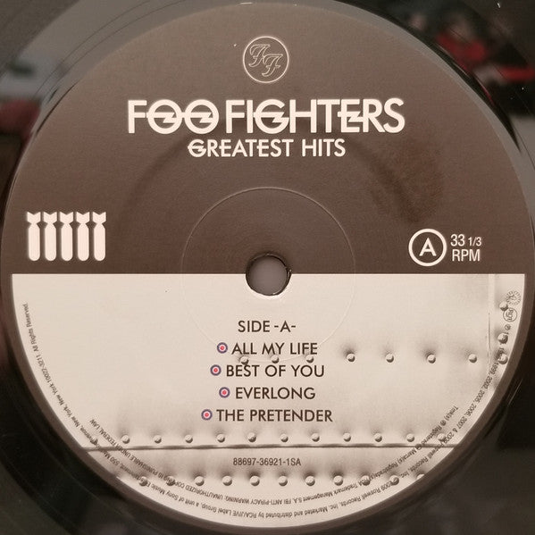 Foo Fighters : Greatest Hits (2xLP, Comp, RE)