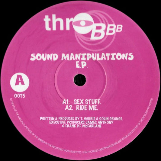 Unknown Artist : Sound Manipulations E.P. (12", EP)