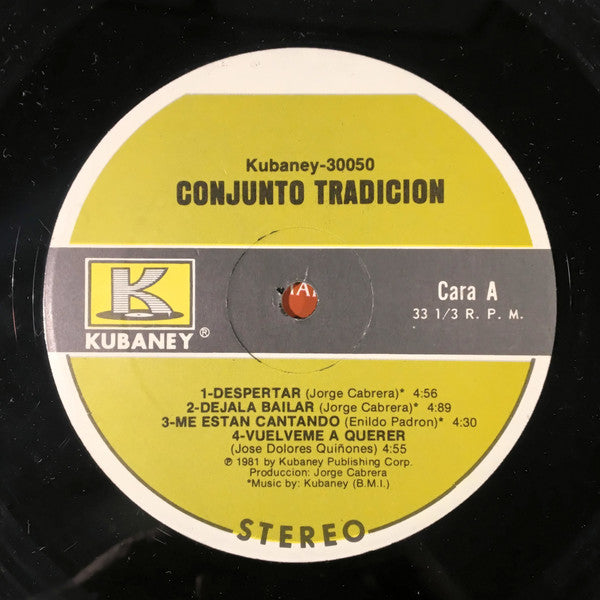 Conjunto Tradición : Conjunto Tradición Vocal Pepe Mora (LP, Album)