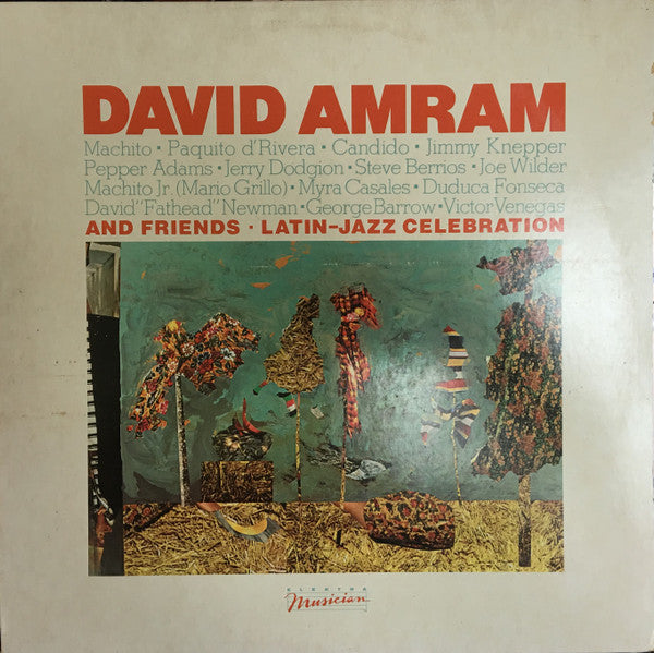 David Amram And Friends : Latin-Jazz Celebration (LP, Album, Promo)