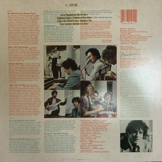David Amram And Friends : Latin-Jazz Celebration (LP, Album, Promo)