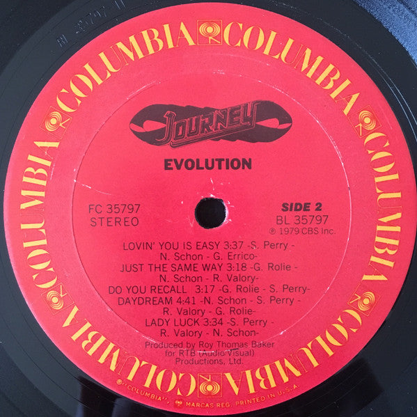 Journey : Evolution (LP, Album, RE, Car)