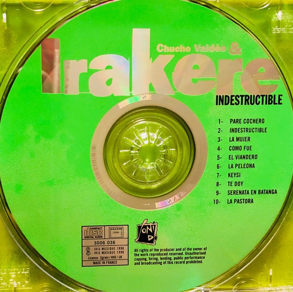Chucho Valdés & Irakere : Indestructible (CD, Comp)