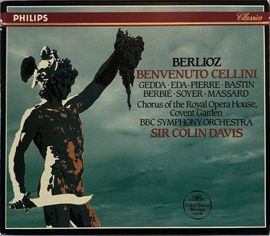 Hector Berlioz - Nicolai Gedda · Christiane Eda-Pierre · Jules Bastin · Jane Berbié · Roger Soyer · Robert Massard · Chorus Of The Royal Opera House, Covent Garden · BBC Symphony Orchestra · Sir Colin Davis : Benvenuto Cellini (3xCD, Album, RE, RM + Box, Sli)