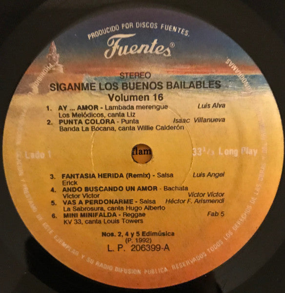 Various : Siganme Los Buenos Bailables Vol. 16 (LP, Comp)