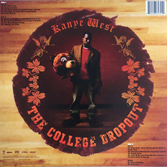 Kanye West - The College Dropout vinyl record, 2xLP (Very Good Plus (VG+)) | Lulo Records