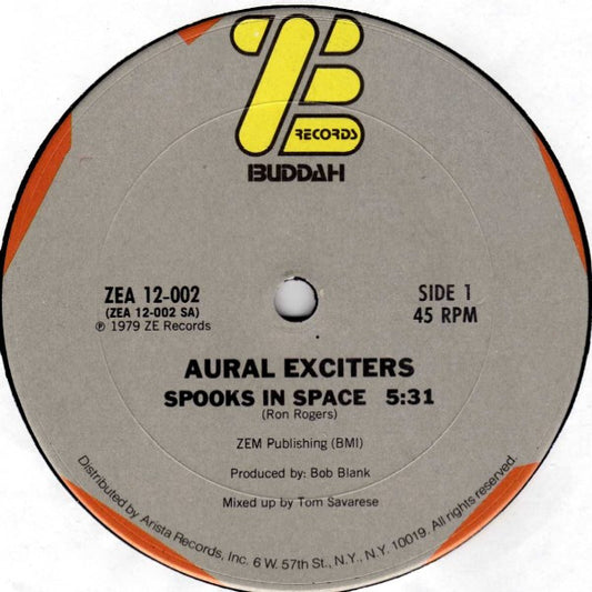 Aural Exciters : Spooks In Space (12")