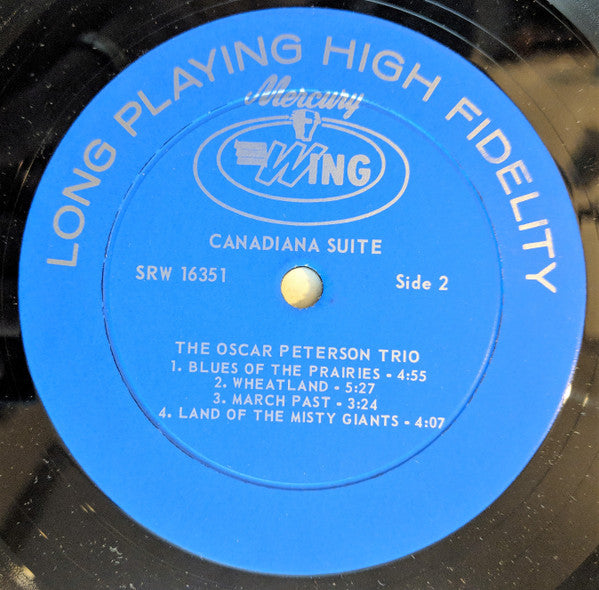 The Oscar Peterson Trio : Canadiana Suite (LP, Album, Mer)