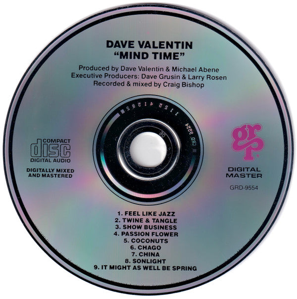 Dave Valentin : Mind Time (CD, Album)