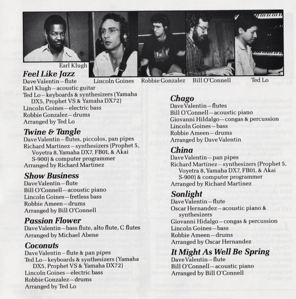 Dave Valentin : Mind Time (CD, Album)