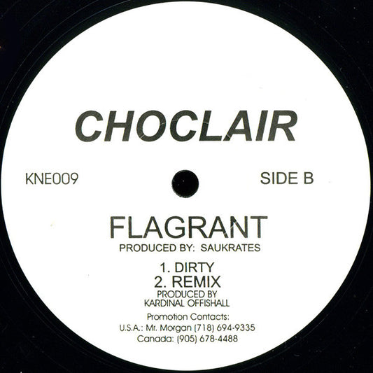 Choclair - Flagrant vinyl record, 12" (Very Good Plus (VG+)) | Lulo Records