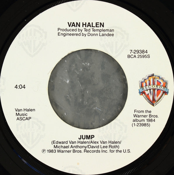 Van Halen : Jump! (7", Single, Win)