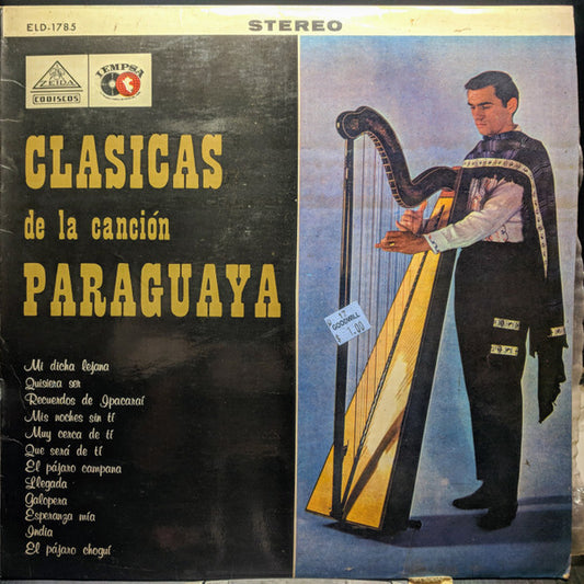 Alfredo Rolando Ortiz : Clasicas De La Canción Paraguaya (LP, Album)