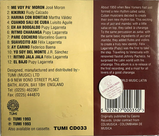 Pupi Y Su Charanga - Pupy Y Su Charanga vinyl record, CD (Near Mint (NM or M-)) | Lulo Records