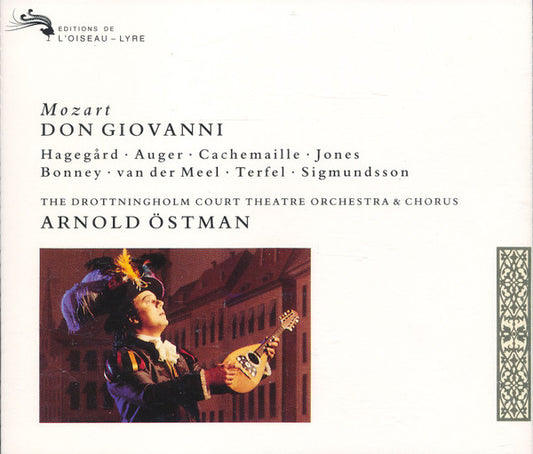Wolfgang Amadeus Mozart, Håkan Hagegård, Arleen Auger, Gilles Cachemaille, Della Jones, Barbara Bonney, Nico Van Der Meel, Bryn Terfel, Kristinn Sigmundsson, Chorus And Orchestra Of The Drottningholm Court Theatre, Arnold Östman : Don Giovanni (3xCD)