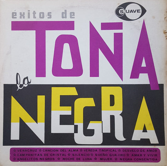 Ana Libia Y Su Conjunto : Exitos De Toña La Negra (LP, Album, Comp)