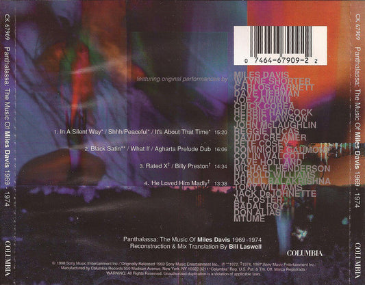 Miles Davis - Panthalassa: The Music Of Miles Davis 1969-1974 vinyl record, CD (Mint (M)) | Lulo Records