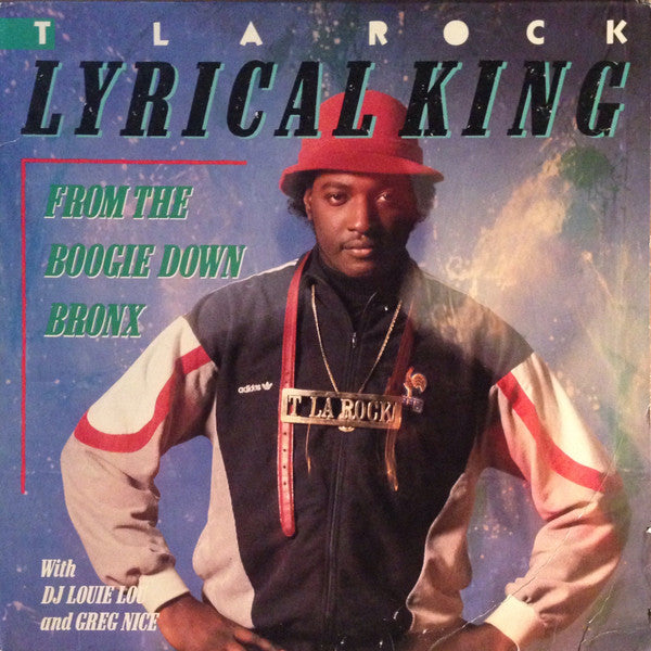 T La Rock : Lyrical King (From The Boogie Down Bronx) (LP, Album)