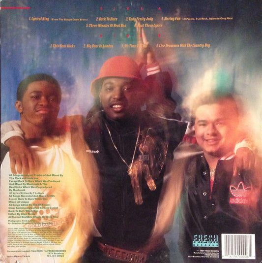 T La Rock : Lyrical King (From The Boogie Down Bronx) (LP, Album)