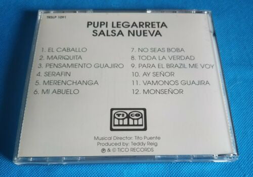 Pupi Y Su Charanga, Pupi Legarreta - Salsa Nueva vinyl record, CD (Near Mint (NM or M-)) | Lulo Records