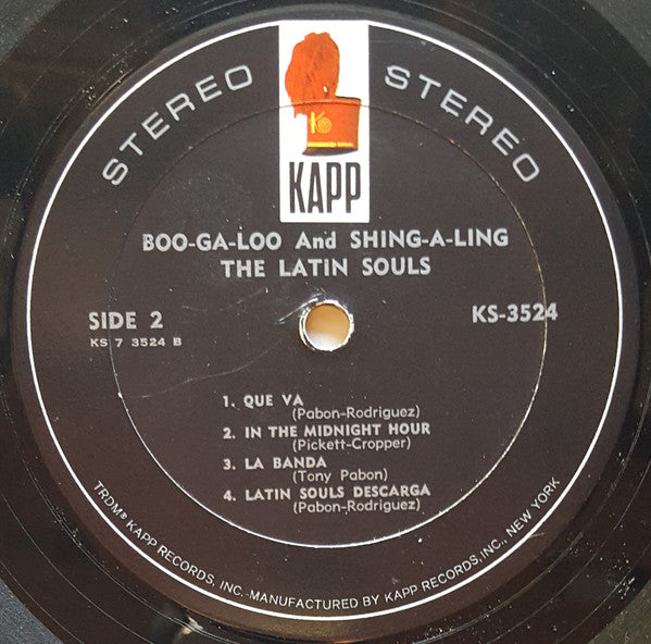 The Latin Souls (3) : Boo-Ga-Loo & Shing-A-Ling (LP, Album)