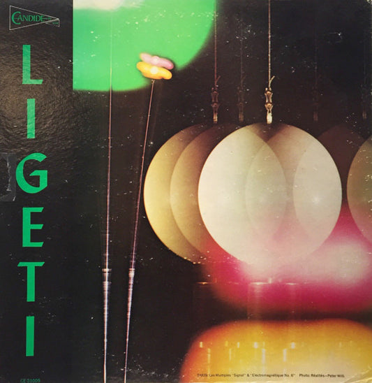 György Ligeti : Aventures - Nouvelles Aventures / Volumina / Etude No. 1 "Harmonies" (LP)
