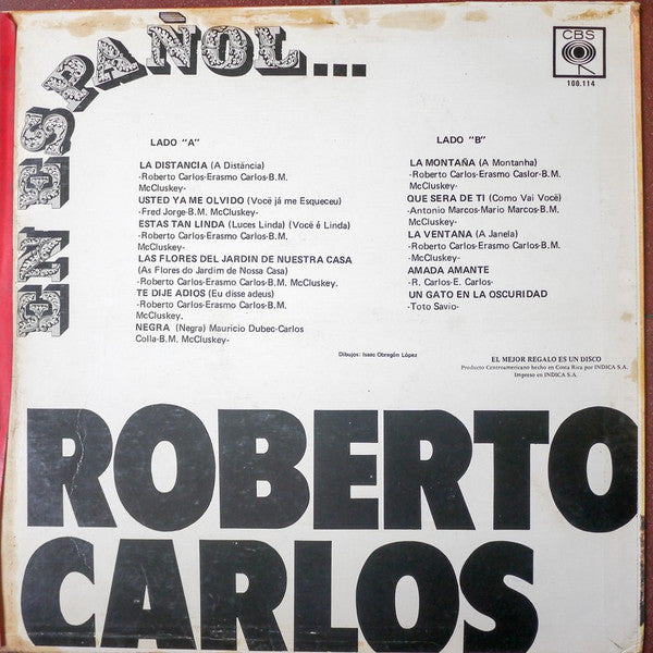Roberto Carlos : Roberto Carlos En Español... (LP, Comp, RE)