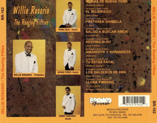 Willie Rosario : The Roaring Fifties (CD)