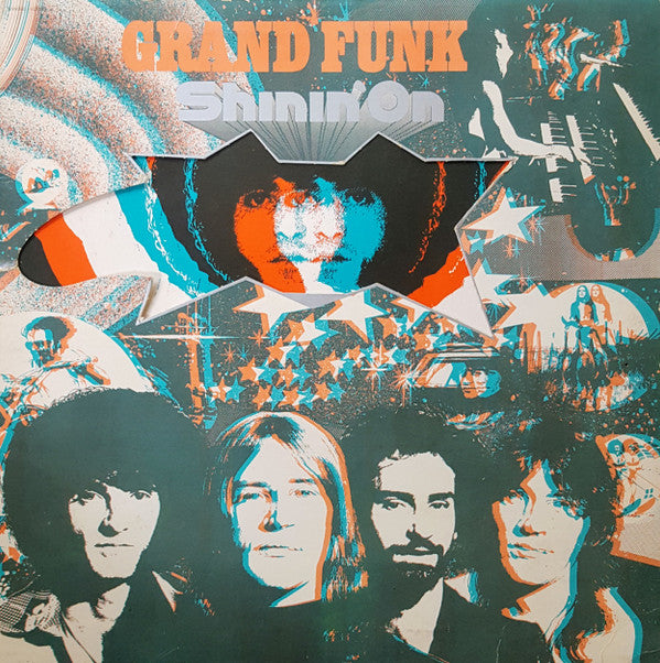 Grand Funk Railroad : Shinin' On (LP, Album, Jac)
