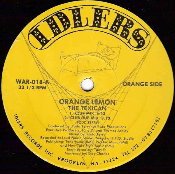 Orange Lemon : The Texican / Dreams Of Santa Anna (12")