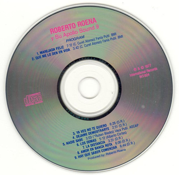 Roberto Roena Y Su Apollo Sound : 9 (CD, Album)