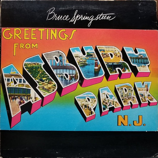 Bruce Springsteen : Greetings From Asbury Park, N.J. (LP, Album, RE, Ter)