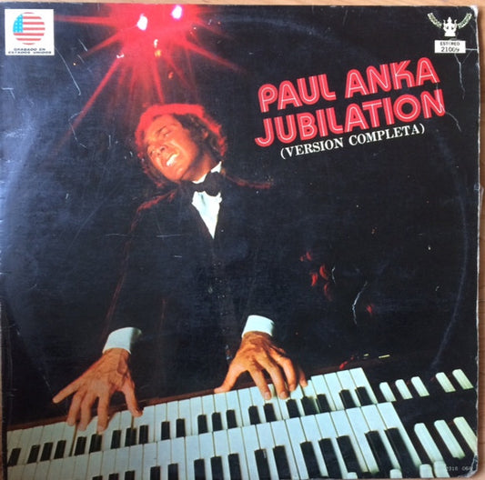 Paul Anka : Jubilation = Jubilación  (LP, Album)