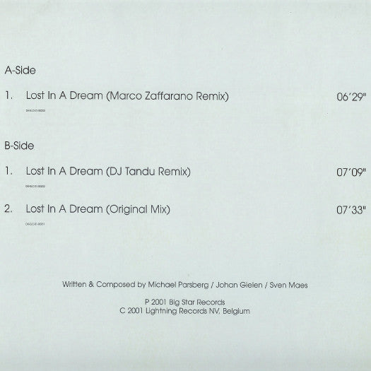 Matanka : Lost In A Dream (12")