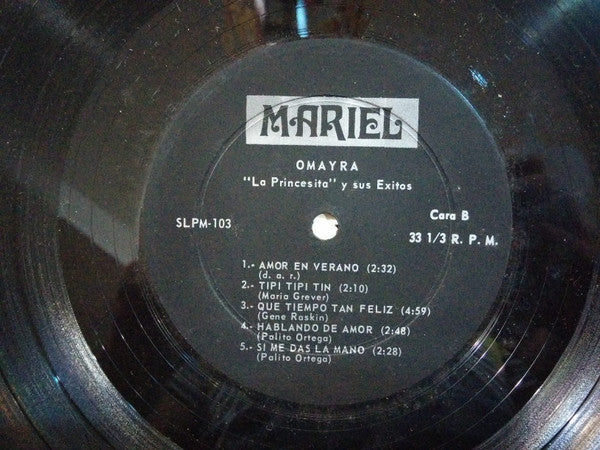 Omayra : ... Y Sus Éxitos (LP, Comp)