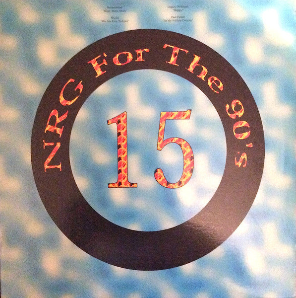 Various : NRG For The 90's Volume 15 (12", Promo, Blu)