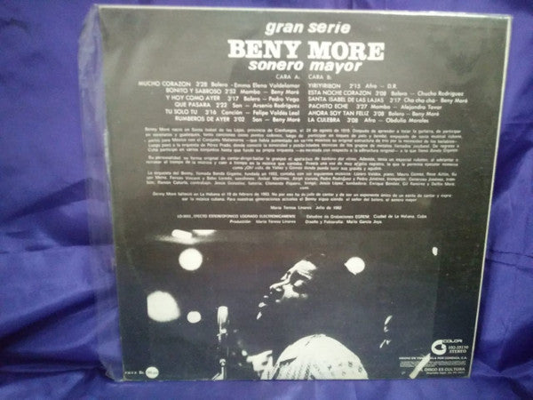 Beny Moré : Sonero Mayor Vol. 3  (LP, Comp)