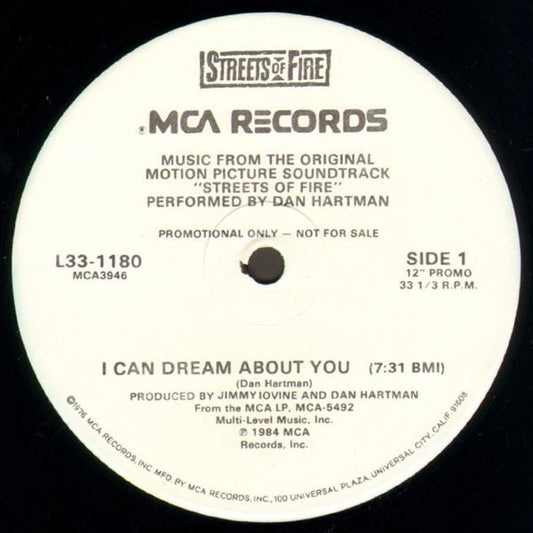 Dan Hartman : I Can Dream About You (12", Promo)